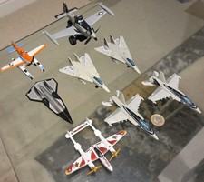 Mattel Airplane Lot Of 8