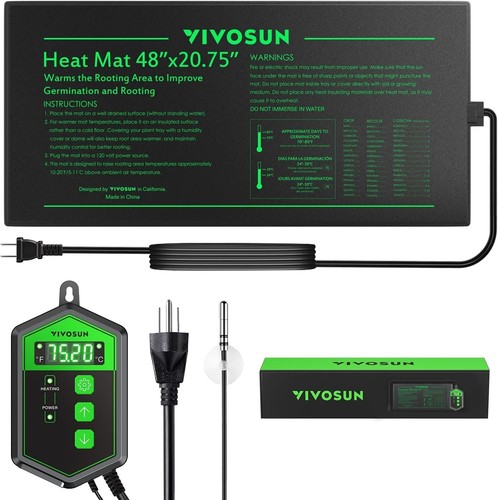 Vivosun x20 seedling - vivosun, 48"x20.75"seedling