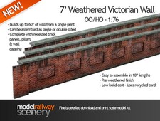 PRE-CUT 7' VICTORIAN RED BRICK