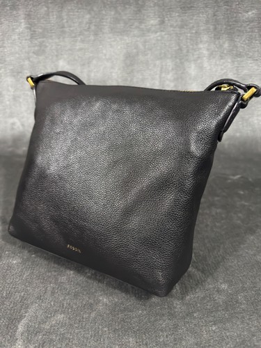 Fossil black leather - fossil,