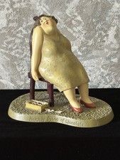 Erika Oller. Happily Dying Of Chocolate Figurine. Bottman Design 2001 VGC