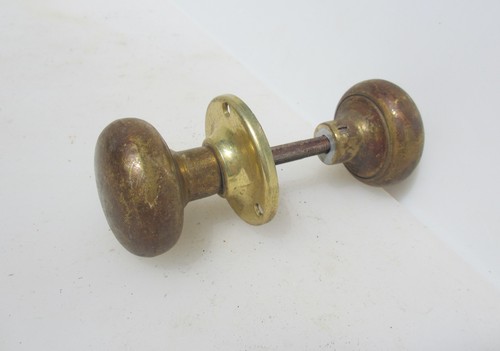 Vintage brass door - brass,