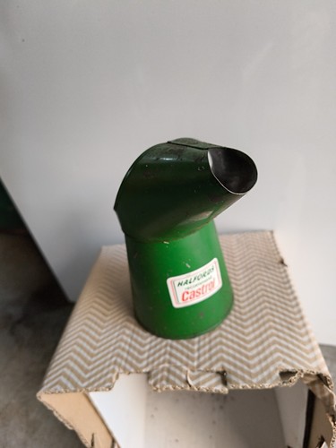 Castrol vintage oil jug pourer - vintage,