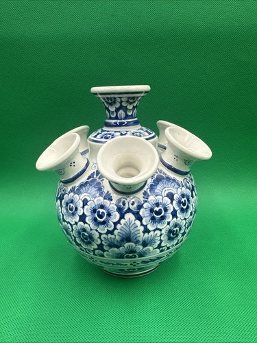 Vintage delft blue tulipiere - delft,