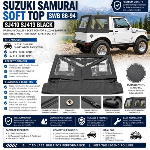 Suzuki samurai soft - samurai, top