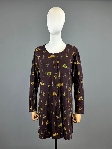 Gudrun sjoden brown floral - gudrun,