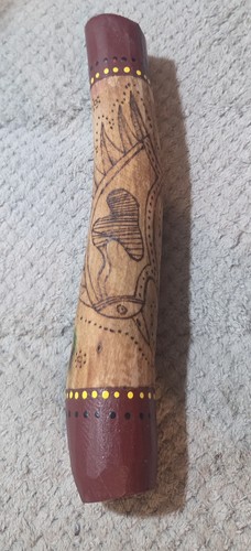 Vintage aboriginal hand - vintage, carved