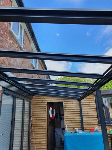 Aluminium canopies verandas - verandas,