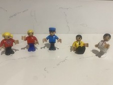 Wooden Train Set Figures