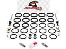 Front Brake Caliper Seals Pins Nipples Rebuild Kit Set x 2 for Suzuki TL1000R