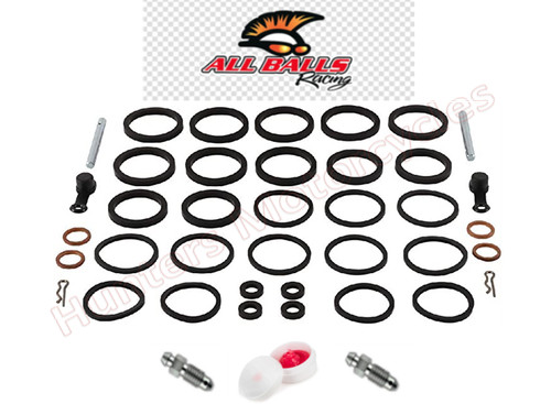 Front brake caliper seals pins - brake,