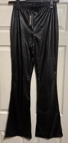 Prettylittlething black faux - prettylittlething,