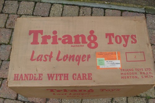 Vintage triang pedal car - triang,