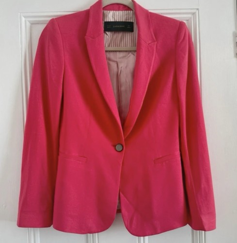Pink zara blazer size eur - pink, xs