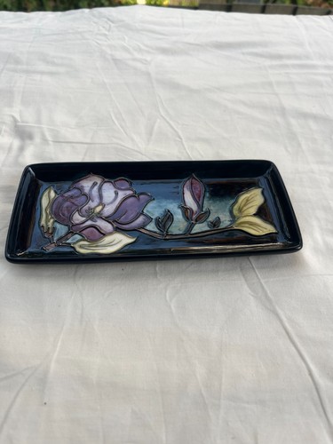 Moorcroft cobalt blue mauve - blue,