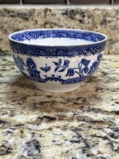 Allertons England Blue Willow