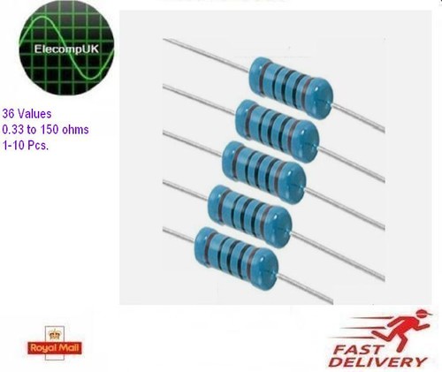 Watt metal film resistors - watt,