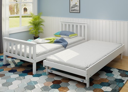 Solid pine bed frame - solid,