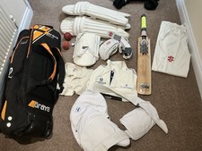 Cricket kit, incl Gunn & Moore