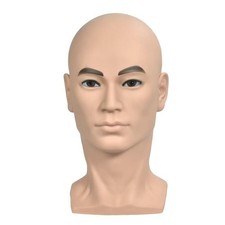 PVC 20'' Male   Mannequin Hat