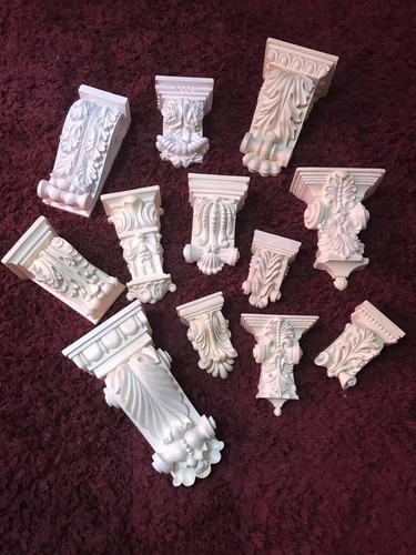 Traditional plaster corbels - traditional,