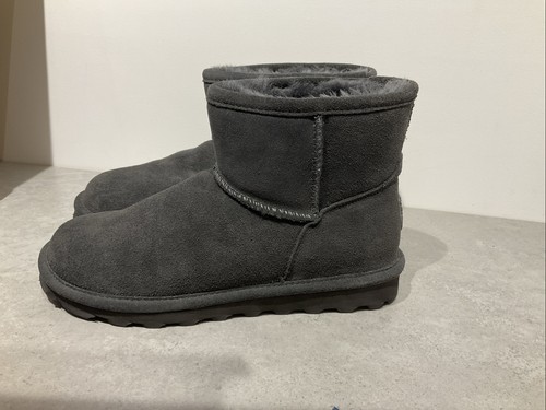 Bearpaw alyssa grey suede - alyssa,