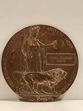 WW1 Death Penny Memorial