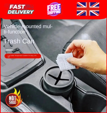 Car Trash Can Cup Holder Mini