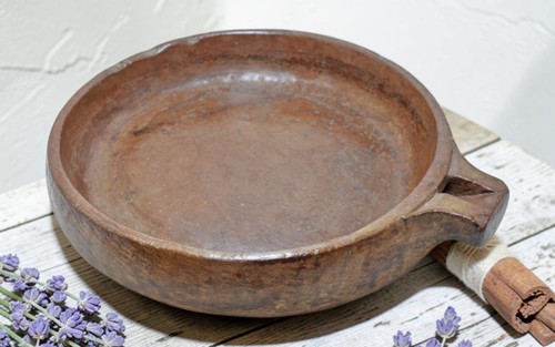 Antique brown sand stone - stone, large