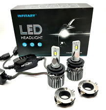 VW Passat B5/B5.5 H7 LED Headlight Bulbs + Fitted bulb holders