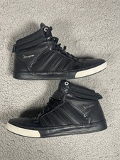 Adidas x Vespa Black Leather