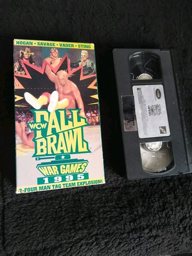 Wcw fall brawl vhs - wcw,
