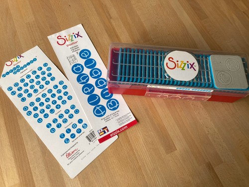 Sizzix sizzlits alphabet set - alphabet,