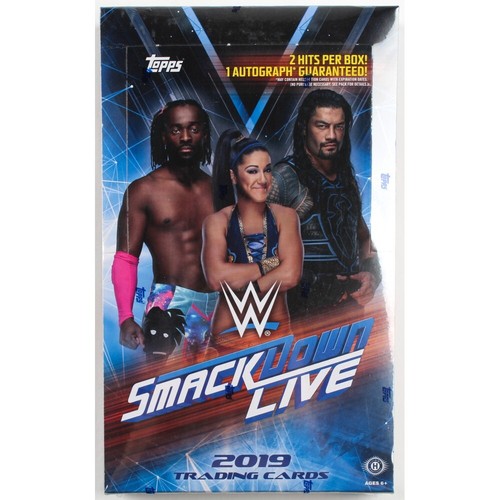 Wwe topps 2019 smackdown - 2019, live