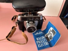 Halina Paulette, Electric Film Camera 35mm Vintage, 1960s Untested Case