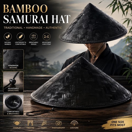 Hat samurai straw ninja - hat,