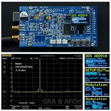 DDS AD9910 Arduino Shield 600MHz 1.5GSPS RF Signal Generator Low Spurs Harmonics