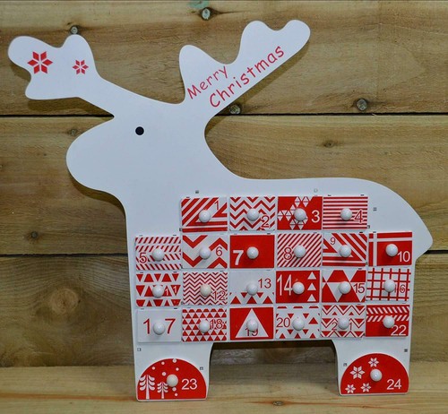 Wooden advent calendar - advent,