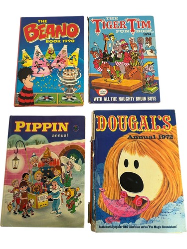 Vintage comic annuals bundle - comic,