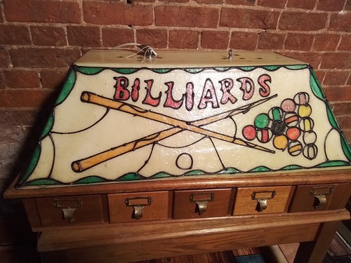 Vintage fibreglass billiards - fibreglass,