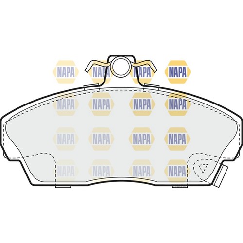 Brake pads set for - set, rover