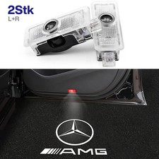 2X (L+R) LED Door Light Laser Projector for Mercedes CLA C117 AMG CLS C218