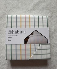 Habitat Multi Stripe Ruffle