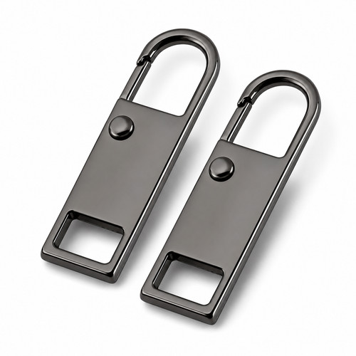 Zipper puller repair clip - 2x,