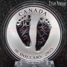 2025 Welcome to the World Baby Born in $10 Pure Silver Coin in Gift Box Canada
