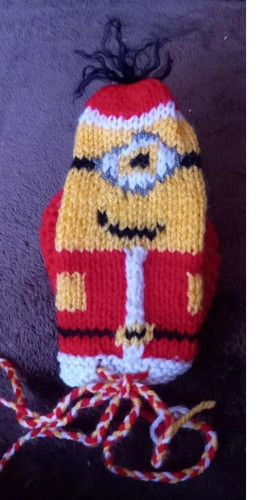 Christmas minion willy warmer - christmas,