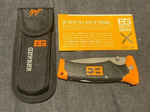 Gerber bear grylls folding - gerber,
