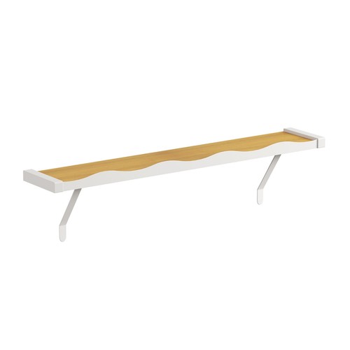 Radiator shelf wavy design - shelf,