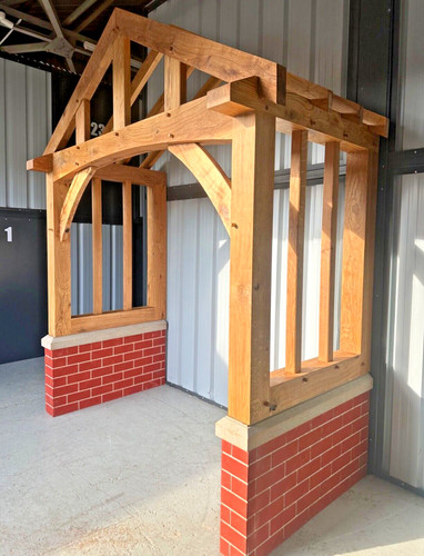 Solid oak porch - solid,