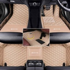 For 2000-2025 Mercedes Benz Handmade all-weather waterproof PU leather floor mat